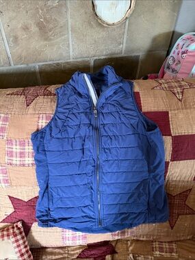Tangerine Men's Royal Blue Quilted Vest